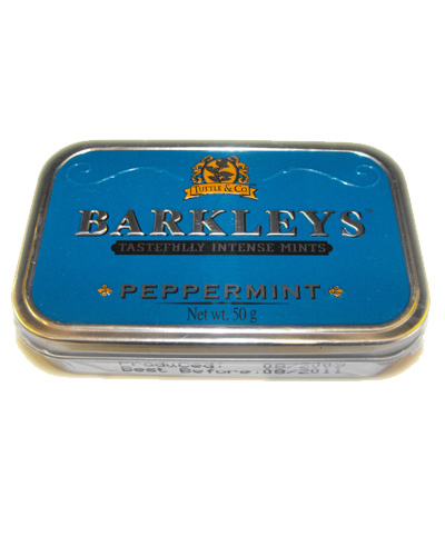 Barkleys Mints - Peppermint Tin - 50g