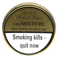 Robert Lewis 123 Mixture Pipe Tobacco 50g Tin