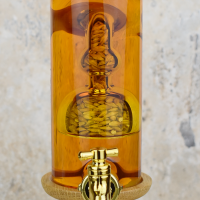 Barley Tap and Two Glasses Whisky Decanter (Stylish Whisky) - 40% 350ml 