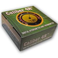 Caliber 4R - Gold Digital Round Thermo-Hygrometer