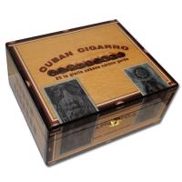 Cigarro Lockable High Polish Humidor - 40 Cigar Capacity