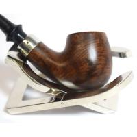 Baby Bent Real Briar Smooth Brown Pipe
