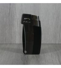 Xikar Resource II Pipe Lighter - Black & Gunmetal Trim