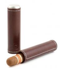 Xikar Envoy Single Cigar Crush Proof Case Cognac