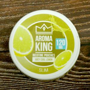 Aroma King - Juicy Cool Lemon 120mg Nicotine Pouch - 1 Tin
