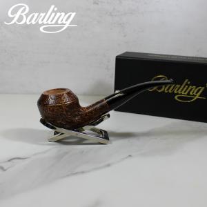 Barling Marylebone Fossil 1819 Bent Rhodesian Fishtail Pipe (BAR021) - End of Line