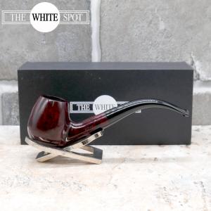 Alfred Dunhill - The White Spot Bruyere 5113 Group 5 Bent Apple Fishtail Pipe (DUN320)