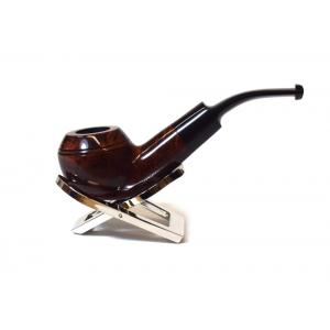 Alfred Dunhill - The White Spot Amber Root 3208 Group 3 Bent Rhodesian Fishtail Pipe (DUN380)