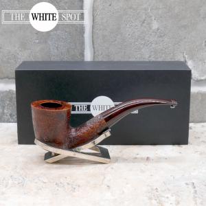 Alfred Dunhill - The White Spot Cumberland 4114 Group 4 Bent Dublin Pipe (DUN450)
