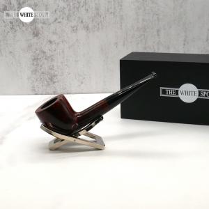 Alfred Dunhill - The White Spot Amber Root 4106 Group 4 Pot Straight Fishtail Pipe (DUN816)