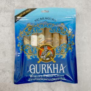 Gurkha Nicaraguan Toro Blue Sampler Pack - 6 Cigars