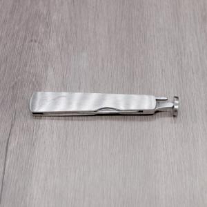 Angelo Brushed Stainless Knife with Pipe Tools and Pipe Engraving