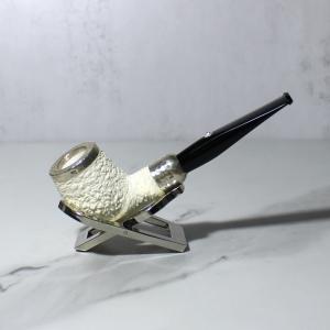 Barling Meerschaum 1812 Ivory Cap Straight Fishtail Pipe (MEER322) - End of Line