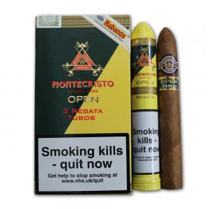 Montecristo Open Regata Tubed Cigar - Pack of 3