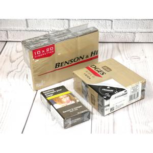 Benson & Hedges Gold 100s Superking - 10 Packs of 20 Cigarettes (200) - End of Line