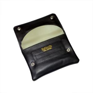 Dr Plumb Soft Leather Button Handrolling Tobacco Pouch