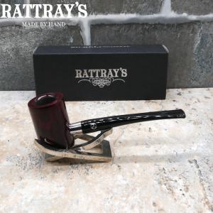 Rattrays Ahoy Burgundy 9mm Filter Fishtail Pipe (RA1423)