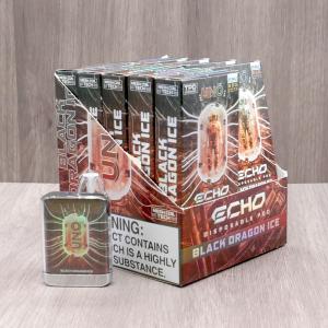 Uno Echo Disposable Vape Bar - Black Dragon Ice - 10 Pack