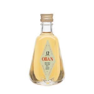 Oban 12 Year Old Whisky Miniature - 40% 5cl