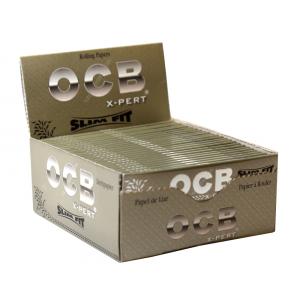 OCB X-pert Slim Kingsize Rolling Papers 50 Packs