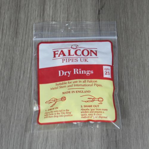 Falcon Pipe Dry Rings Pack of 25