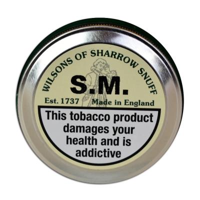 Wilsons of Sharrow Snuff - S.M - Medium Tin - 10g