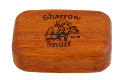 Wilsons of Sharrow Wooden Snuff Box - Rosewood