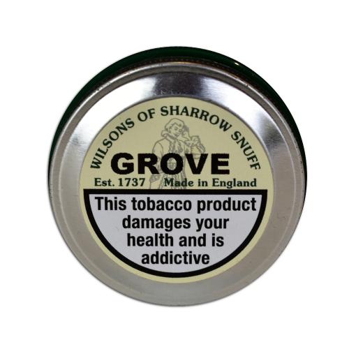 Wilsons of Sharrow Snuff - Grove - Large Tin - 20g