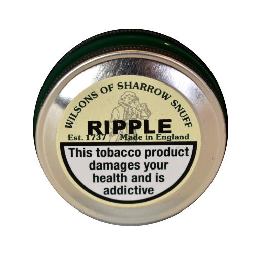 Wilsons of Sharrow Snuff - Ripple - Small Tin - 5g