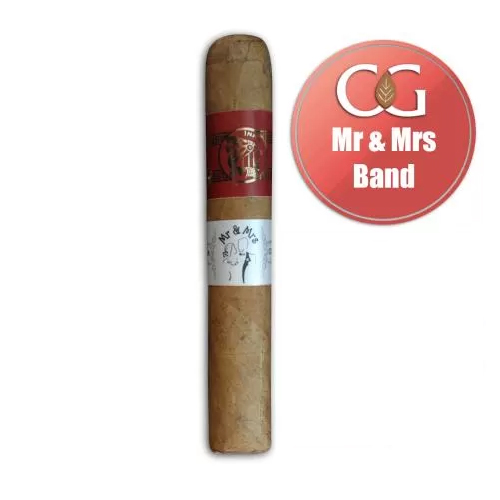 Inka Secret Blend Red Robusto Cigar - 1 Single (Mr & Mrs Band)