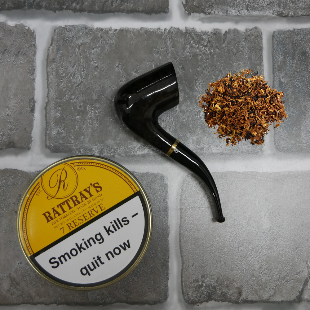 Rattrays 7 Reserve Pipe Tobacco 50g Tin