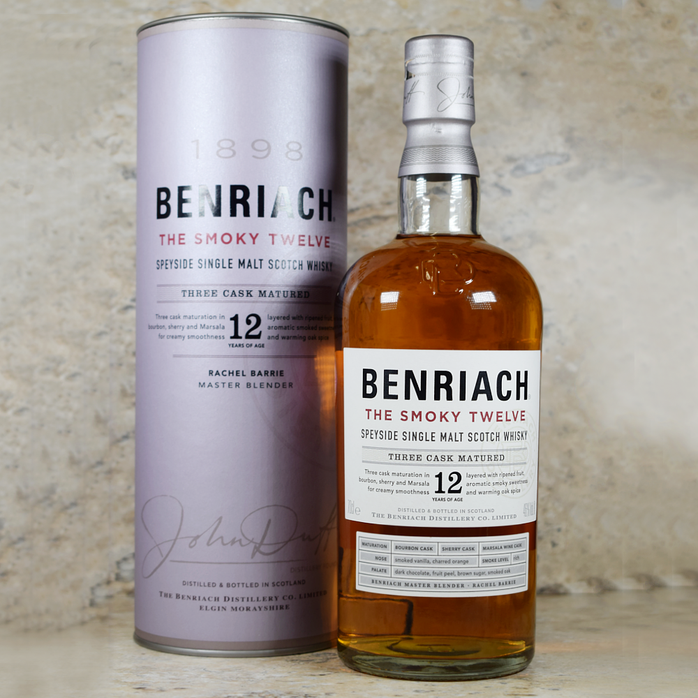 BenRiach The Smoky Twelve Year Old - 46% 70cl