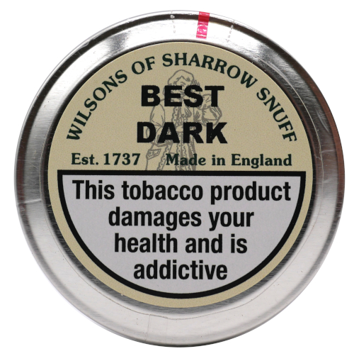 Wilsons of Sharrow Snuff - Best Dark - Small Tin - 5g