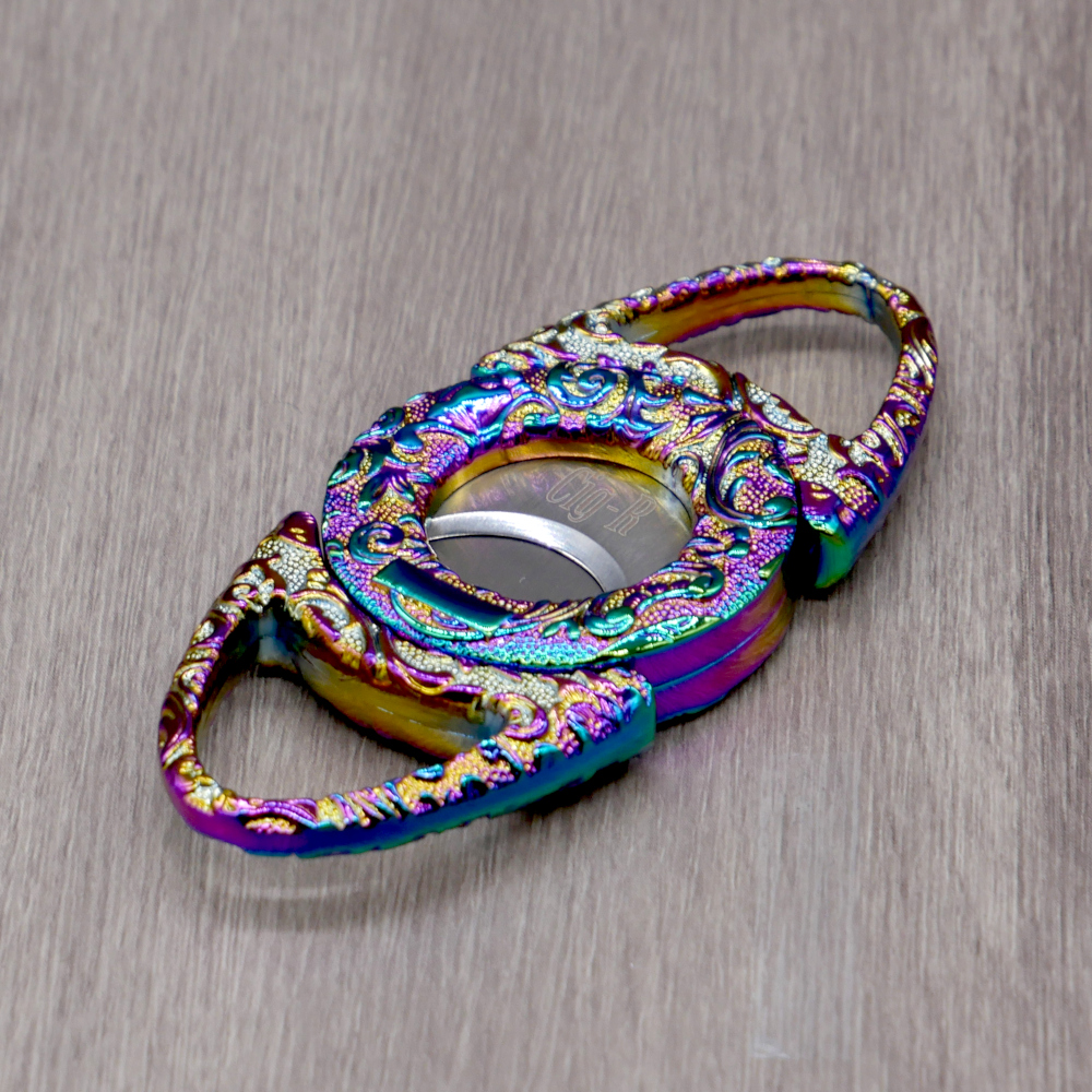 Chacom CIG-R Twin Bladed Cigar Cutter - Rainbow