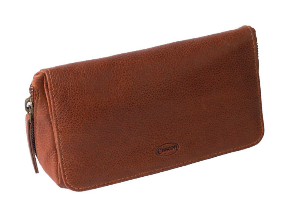 Chacom 2 Pipe Case With Pouch - Tan
