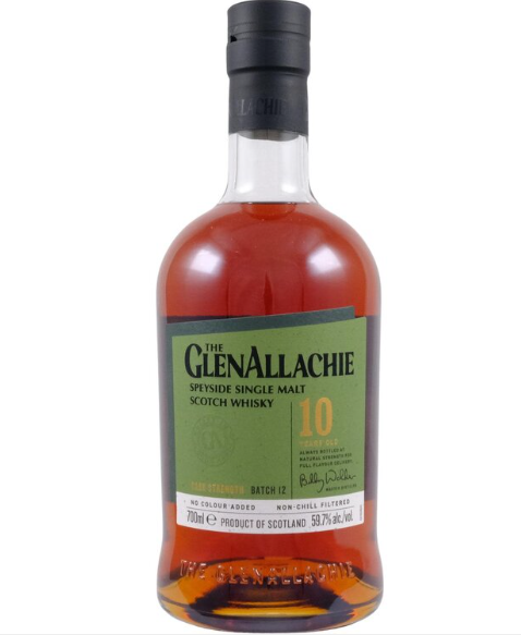 COSMETIC DEFECT - Glenallachie 10 Year Old Cask Strength Batch 12 - 59.7% 70cl