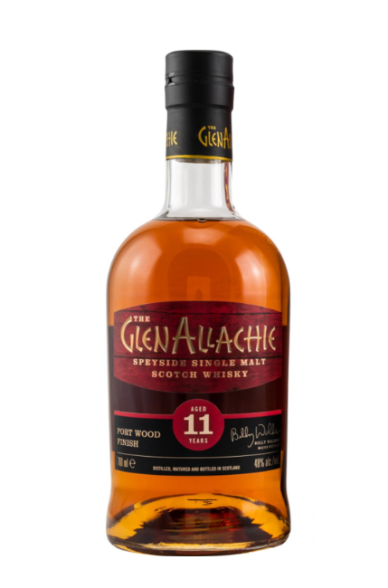 COSMETIC DEFECT - Glenallachie 11 Year Old Marsala Wood Finish - 48% 70cl