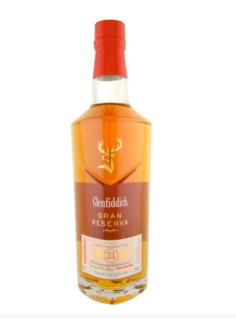 COSMETIC DEFECT - Glenfiddich 21 Year Old Gran Reserva - 40% 70cl