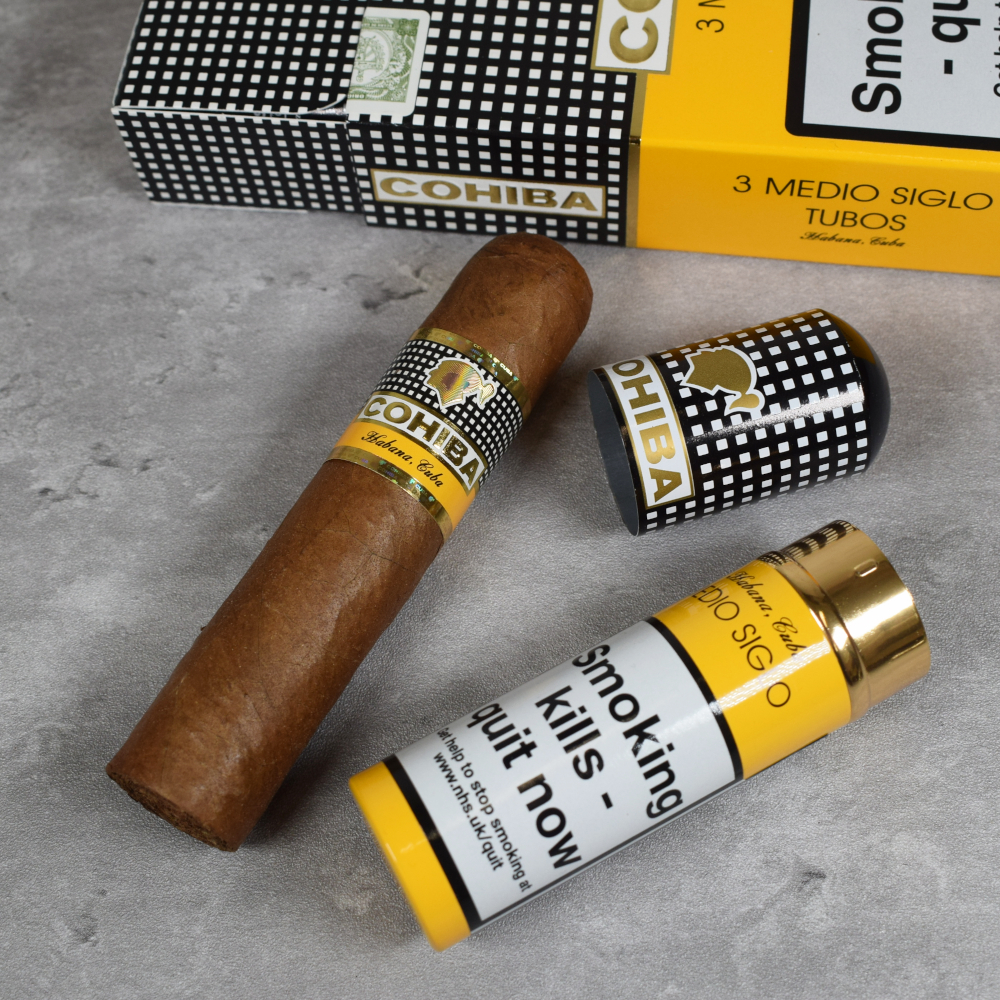 Cohiba Medio Siglo Tubed Cigar - 1 Single