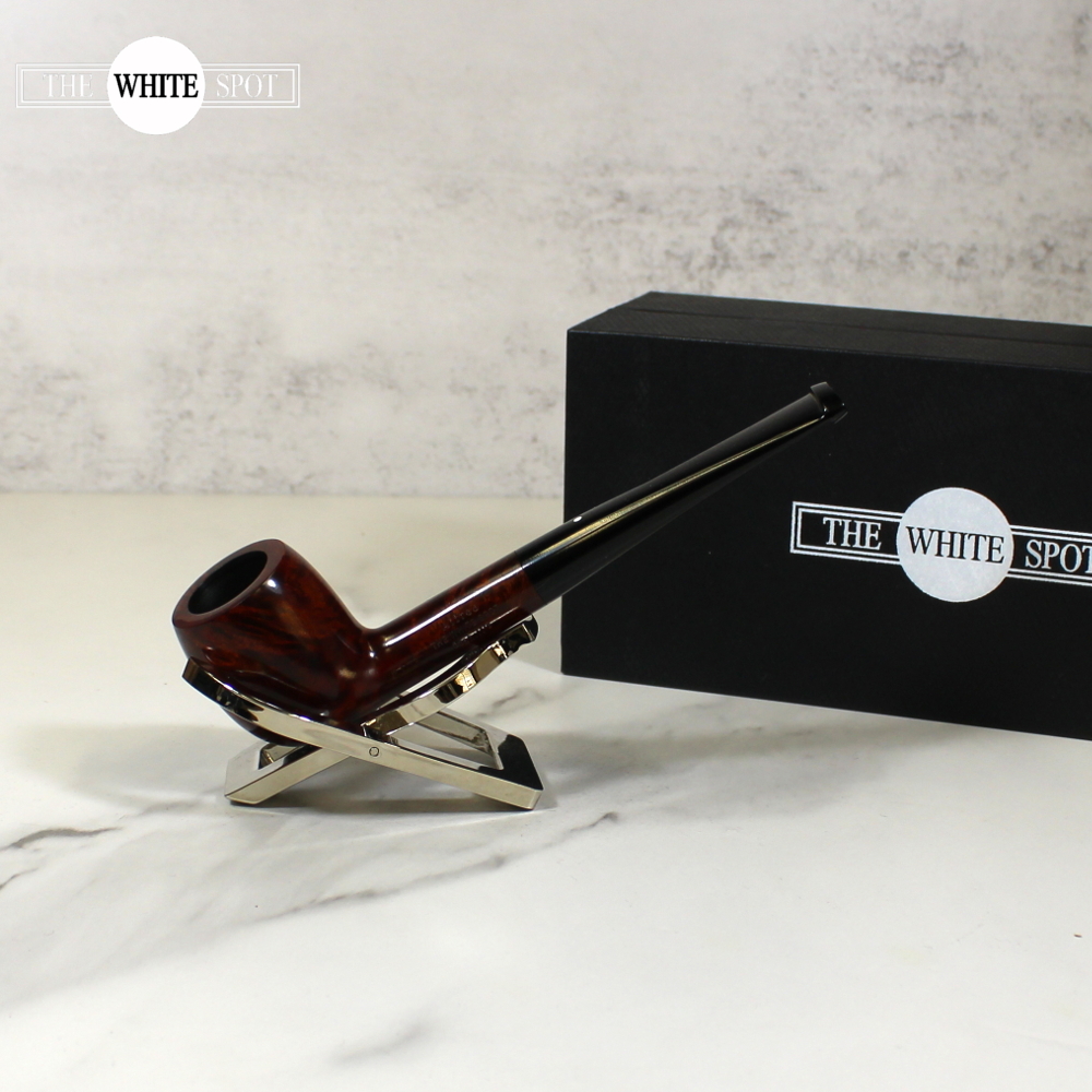 Alfred Dunhill - The White Spot Amber Root 2103 Group 2 Straight Billiard Pipe (DUN577)