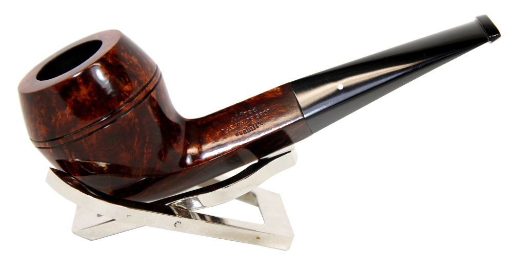 Alfred Dunhill - The White Spot Amber Root 5104 Group 5 Bulldog Straight Pipe (DUN13)