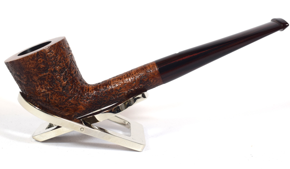 Alfred Dunhill - The White Spot County 4105 Group 4 Dublin Fishtail Pipe (DUN272)