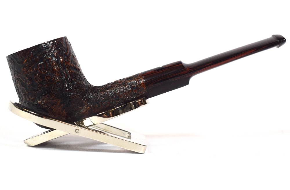 Alfred Dunhill - The White Spot Cumberland 4203 Group 4 Billiard Fishtail Pipe (DUN361)