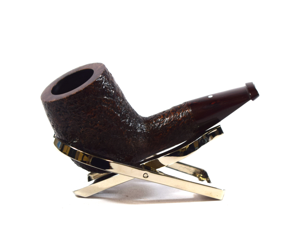 Alfred Dunhill - The White Spot Cumberland 3903 Group 3 Billiard Nose Warmer Fishtail Pipe (DUN420)