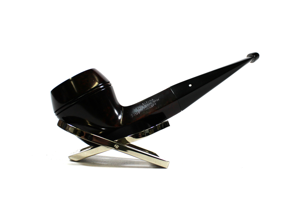 Alfred Dunhill - The White Spot Bruyere 5104 Group 5 Bulldog Pipe (DUN488)