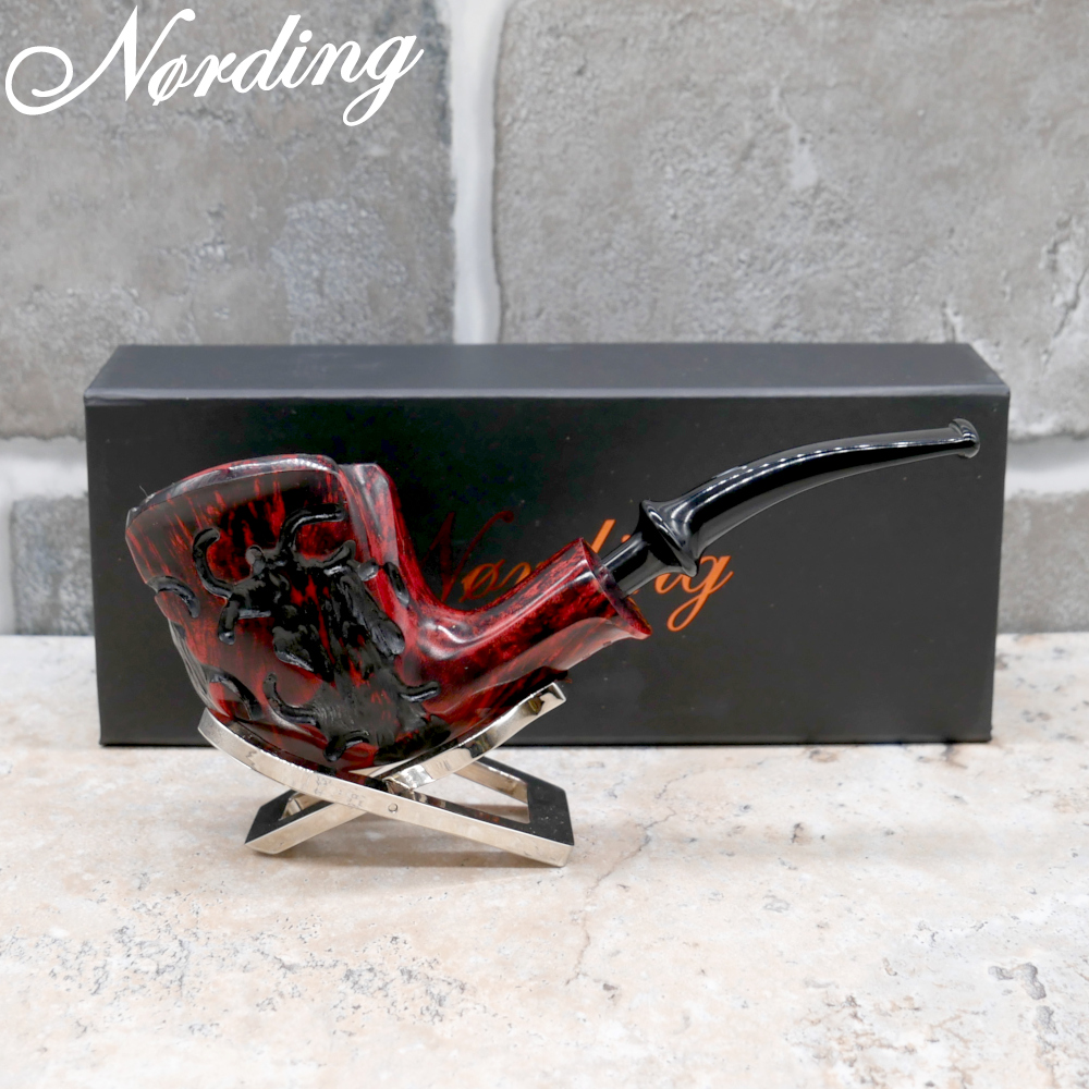 Erik Nording Freehand Fantasy Bent Fishtail Pipe (EN221)