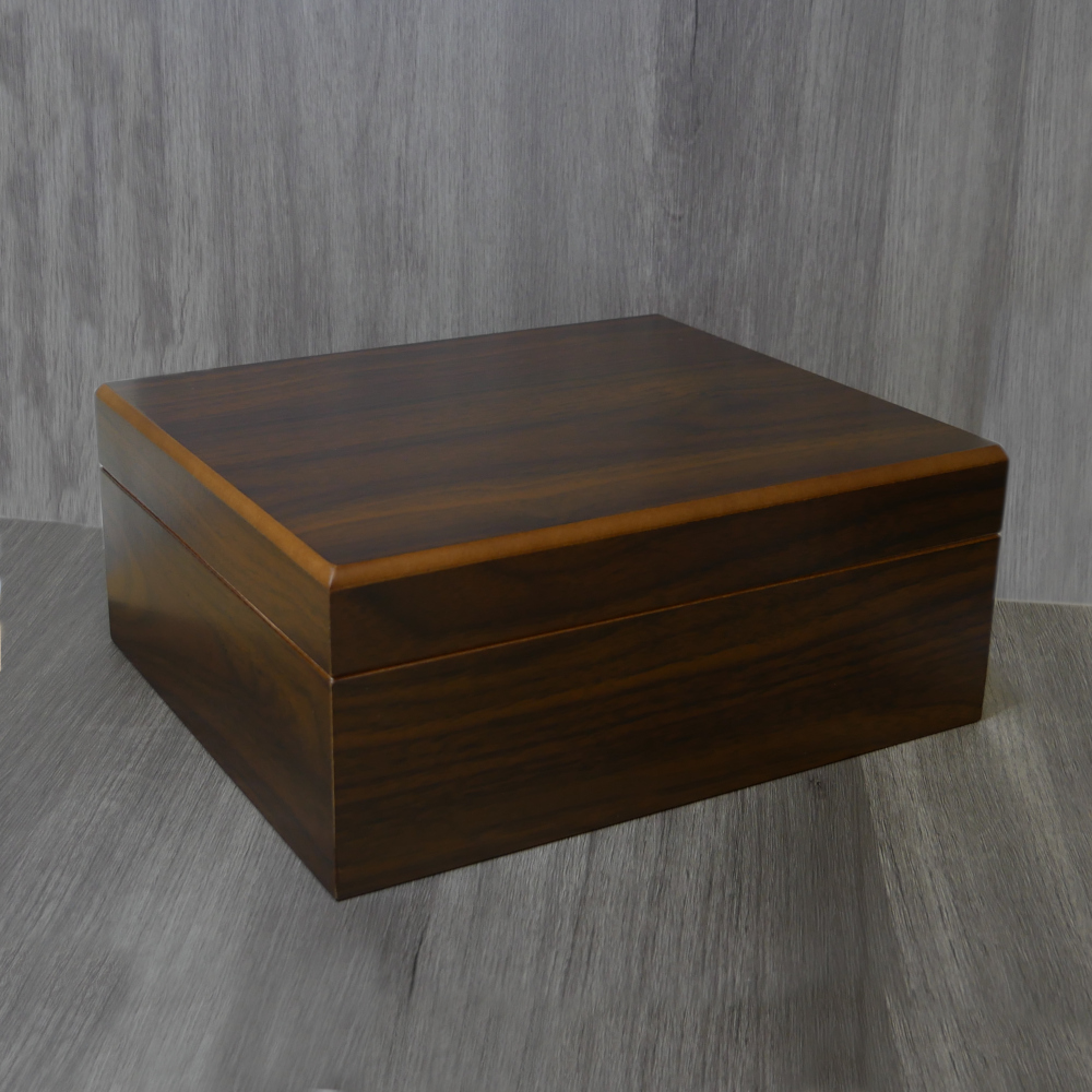 Belfast Walnut Veneer Humidor - 50 Capacity