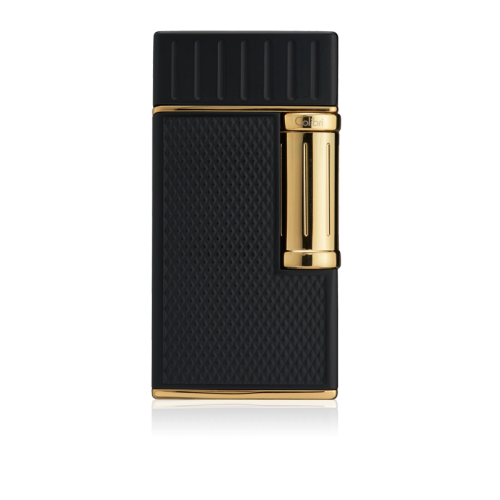 Colibri Julius Classic Double-flame Cigar Lighter - Black & Gold