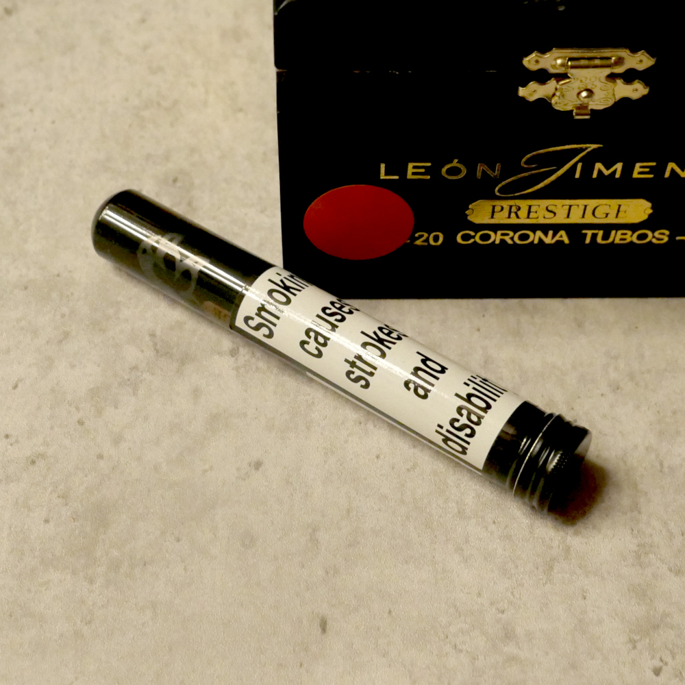 Leon Jimenes Prestige Corona Tubed Cigar - 1 Single