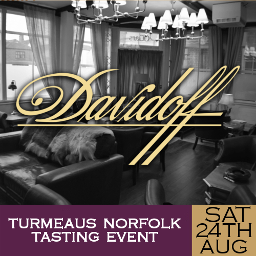 Turmeaus Norfolk Cigar and Spirit Tasting Event - 24/08/19